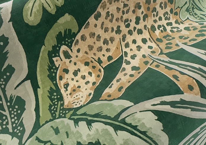Leopard, Malachite - Twist&Fit Roman Blind - Image 4